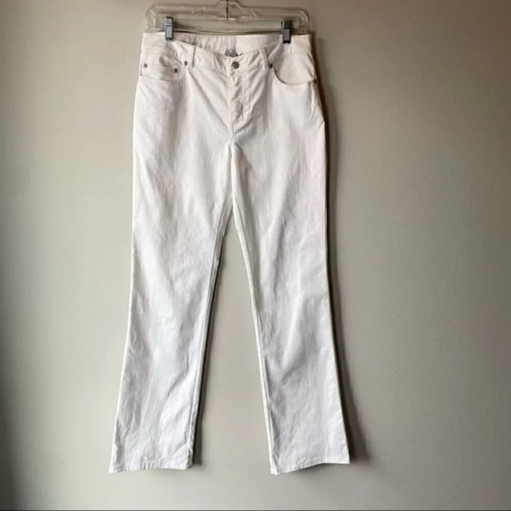 Lilly Pulitzer Vintage White Jeans Bootcut Mid 6